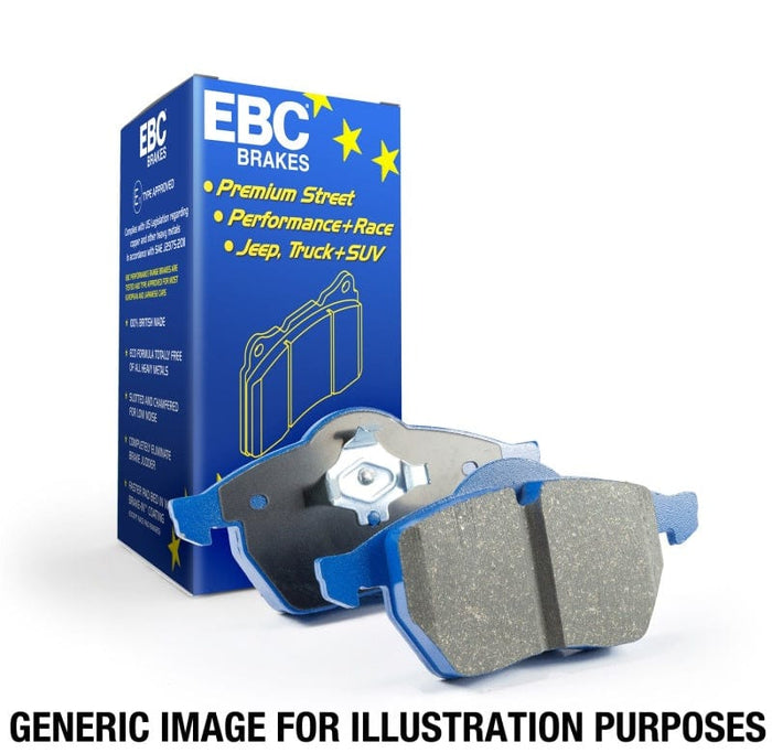 EBC-EBC Focus ST Bluestuff Rear Brake Pads- at Damond Motorsports