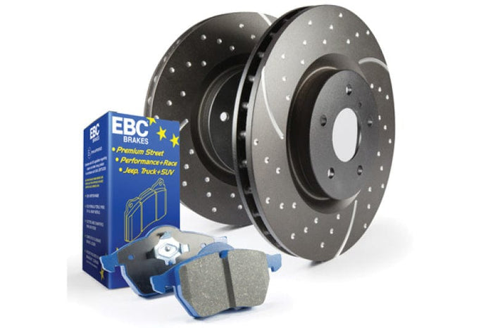 EBC-EBC S6 Kits Bluestuff Pads and GD Rotors Focus ST Rear- at Damond Motorsports