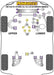 Powerflex-Volkswagen Vanagon (80 - 92) Front Lower TCA Inner Bushing- at Damond Motorsports