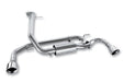 Borla-Borla 10-13 Mazdaspeed 3 Stainless Axleback Exhaust (rear section only)- at Damond Motorsports