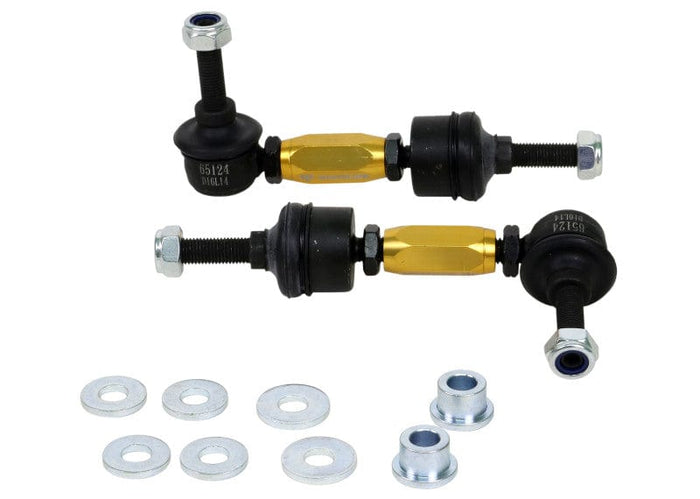 Whiteline-Whiteline 2012+ Ford Focus ST Rear Adjustable Heavy Duty Sway Bar Link Kit- at Damond Motorsports