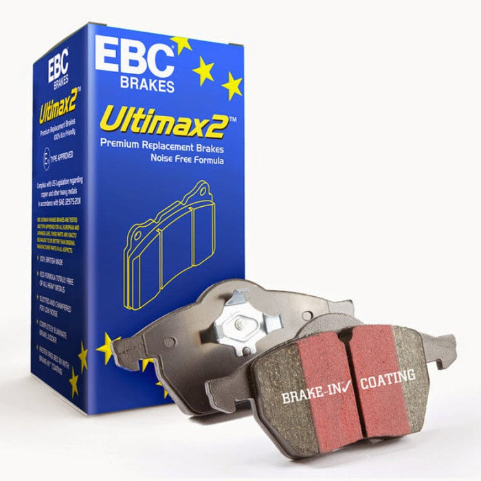 EBC-EBC Ford Focus 2.0 Turbo ST Hybrid Ultimax2 Front Brake Pads- at Damond Motorsports