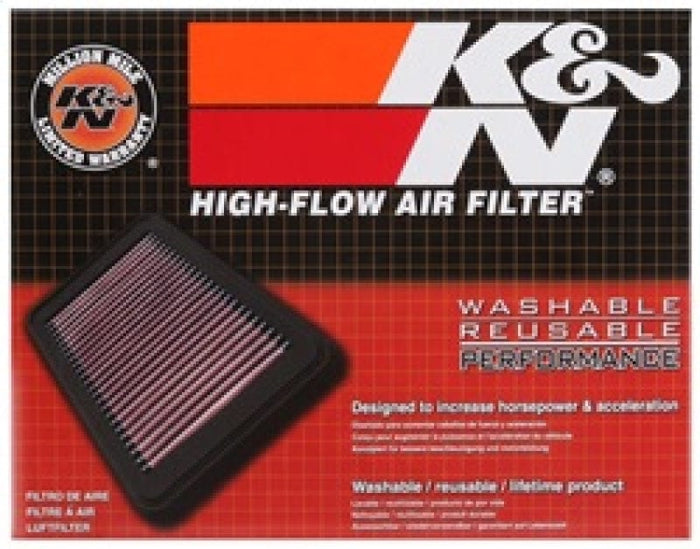 K&N 2017 Hyundai Elantra L4-20L F/I Replacement Drop In Air Filter available at Damond Motorsports