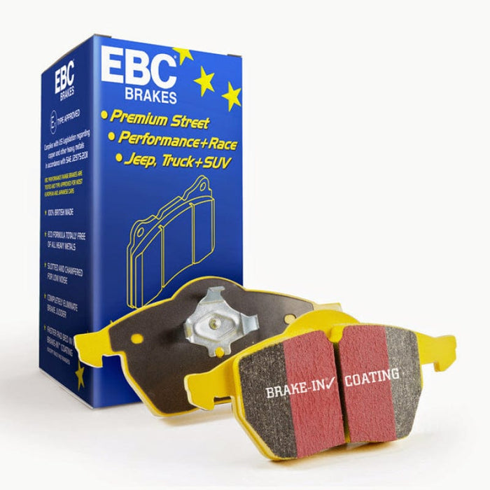 EBC-EBC 06-09 Mazda 6 2.3 Turbo (Mazdaspeed) Yellowstuff Front Brake Pads- at Damond Motorsports