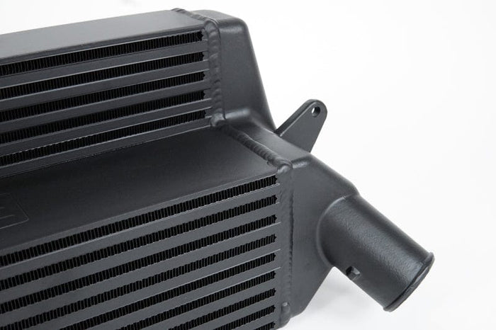 CSF 19-20 Hyundai Veloster N / 17-20 Hyundai i30 N MT Stepped Core Intercooler - Black available at Damond Motorsports