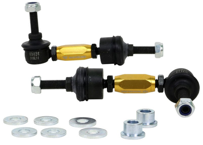 Whiteline-Whiteline 2012+ Ford Focus ST Rear Adjustable Heavy Duty Sway Bar Link Kit- at Damond Motorsports