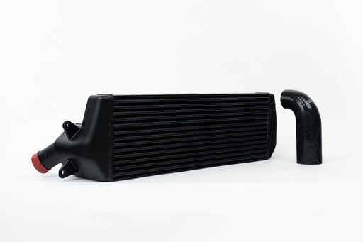 CSF 2020+ Hyundai Veloster N / 2021+ Hyundai i30N DCT High Perf. Stepped Core Intercooler - Black available at Damond Motorsports