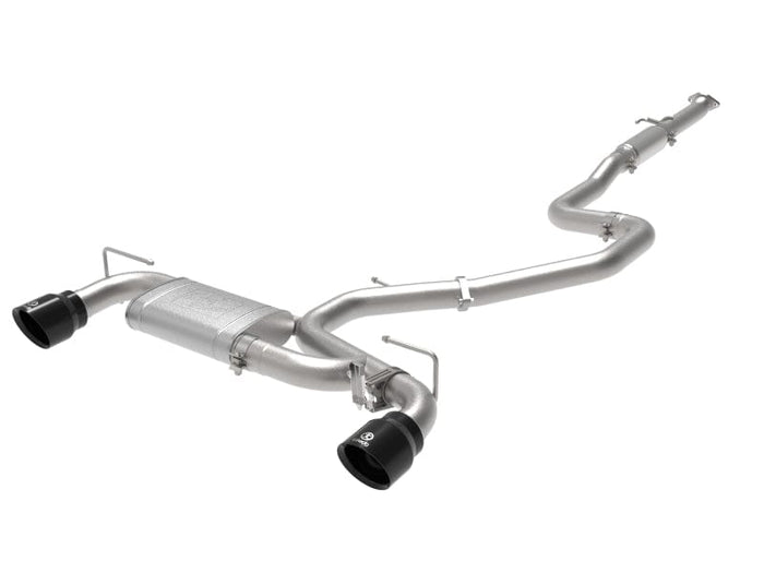 aFe-aFe Hyundai Veloster N 21-22 L4-2.0L (t) Takeda Cat-Back Exhaust System- Black Tips- at Damond Motorsports