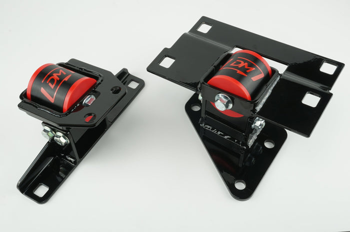 Damond Motorsports-Mazdaspeed3 Side Motor Mount Combo-Black-Red-Race at Damond Motorsports