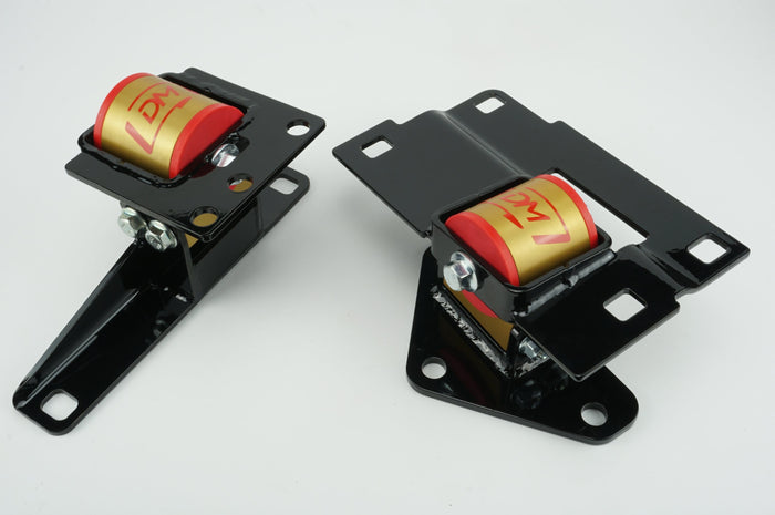 Damond Motorsports-Focus ST/RS Side Motor Mount Combo-Gold-Red-Race at Damond Motorsports