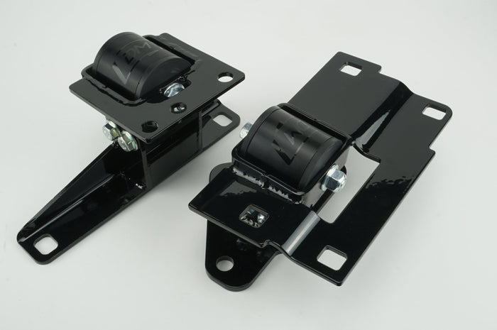 Damond Motorsports-Focus ST/RS Side Motor Mount Combo-Black-Black-Race at Damond Motorsports