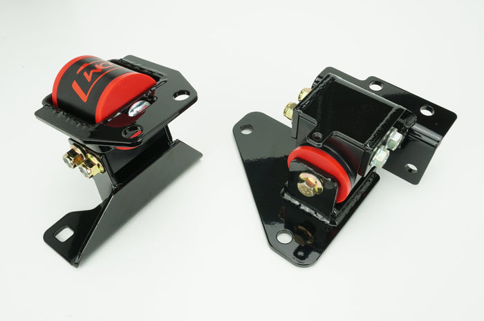 Damond Motorsports-Mazdaspeed6 Side Motor Mount Combo-Black-Red-Race at Damond Motorsports