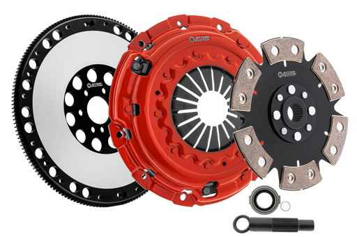 Action Clutch Stage 6 Clutch Kit (2MD) for BMW 323i 1999-2000 2.5L DOHC 4 Door Only RWD Includes Lightened Flywheel available at Damond Motorsports