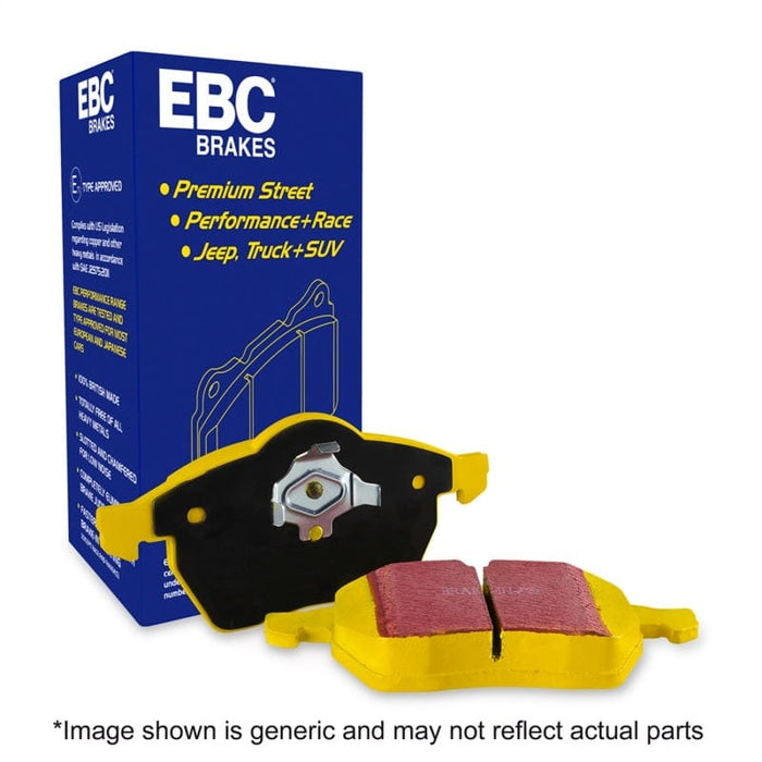 EBC-EBC 15-16 Ford Focus RS Yellowstuff Front Brake Pads- at Damond Motorsports