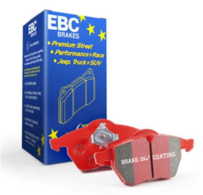 EBC-EBC 07-13 Mazda 3 2.3 Turbo Redstuff Front Brake Pads- at Damond Motorsports