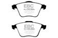 EBC-EBC 07-13 Mazda 3 2.3 Turbo Redstuff Front Brake Pads- at Damond Motorsports