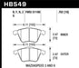 Hawk Performance-Hawk 07-08 Mazdaspeed3/06-07 Mazdaspeed6 Performance Ceramic Street Front Brake Pads- at Damond Motorsports