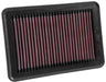 K&N 2017 Hyundai Elantra L4-20L F/I Replacement Drop In Air Filter available at Damond Motorsports