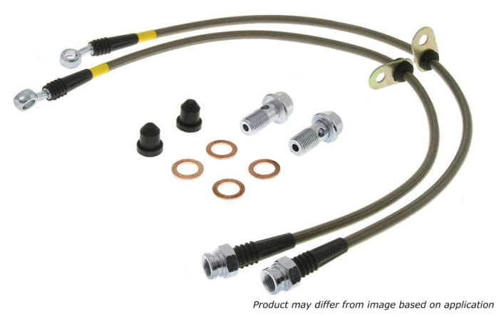 Stoptech-StopTech Ford Focus ST Stainless Steel Rear Brake Lines- at Damond Motorsports