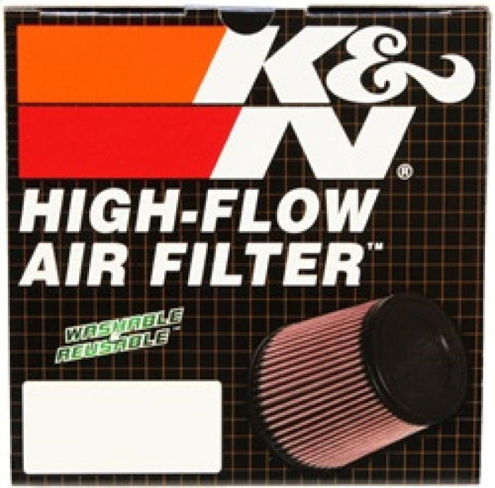 K&N Filter Universal Rubber Filter-Rd Tapered 3in Flange ID x 6in Base OD x 5in Top OD x 5.563in H available at Damond Motorsports