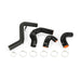 Mishimoto-Mishimoto 2013+ Ford Focus ST Intercooler Pipe Kit - Wrinkle Black- at Damond Motorsports