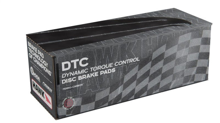 Hawk Performance-Hawk 13-14 Ford Focus ST / Mazda/ Volvo DTC-60 Race Rear Brake Pads- at Damond Motorsports