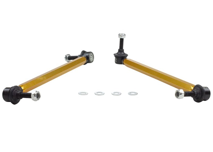 Whiteline-Whiteline Front Swaybar Link Kit H/Duty Adj Steel Ball- at Damond Motorsports