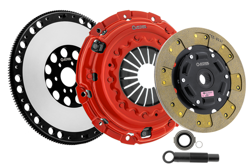 Action Clutch Stage 2 Clutch Kit (1KS) for Acura TSX 2009-2014 2.4L (K24) Includes Lightened Flywheel available at Damond Motorsports