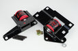 Damond Motorsports-Focus ST/RS Side Motor Mount Combo-Black-Red-Race at Damond Motorsports